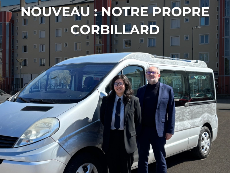 Nouveau : Notre propre corbillard